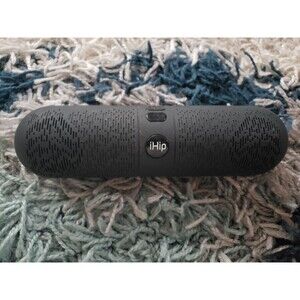 iHip Jambar Black Bluetooth Portable Speaker